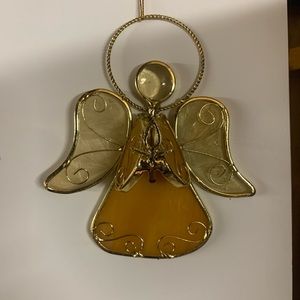 Bundle set up with different vintage Christmas ornaments all used